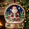 Adornos para Árbol de Navidad Transfronterizos Lujosos de Papá Noel Decoraciones para Árbol de Navidad S