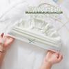 Bragas Sexys de Talla Grande para Chicas, Estilo Mascarilla Fina, Tejido de Seda de Hielo con Sensación de Piel, Refuerzo 100% Algodón, Ropa Interior Sin Costuras con Lazo, Verano, Cintura Media, Venta al por Mayor
