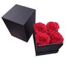 Amazon Transfronteiriço Flor Eterna Quadrada Abraço Balde Dia dos Namorados Dia das Mães Presente de Natal Caixa Quadrada Flores de Sabão