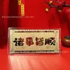 Modelo 2026 Oro Puro 999 "Hazte Rico al Instante" Billete de Oro Sobre Rojo Regalo para Amigos y Familiares Souvenir Creativo Venta al por Mayor
