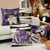 Funda de Almohada de Halloween Amazon Comercio Exterior Transfronterizo Fiesta de Halloween Funda de Almohada Divertida Funda de Cojín Decorativo para Sofá