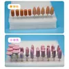 Juego de Cabezales de Rectificado Cerámico Dental Cabezal de Rectificado de Carburo de Silicio Cabezal de Rueda de Rectificado de Corindón Cabezal de Rectificado Pulido de Porcelana y Cerámica Completa