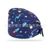 Gorro quirúrgico estampado de algodón puro para hombres y mujeres, gorro de quirófano de hospital, gorro fino de enfermera estomatóloga