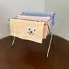 Estante para Toallas de Acero Inoxidable 304, Estante para Limpiar, Encimera, Barra para Colgar Toallas de Secado para Cocina y Baño sin Taladro