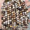 Anki Jewelry Piedra Cebra Australiana Natural Pulsera de Cuentas Pulseras DIY Accesorios para Joyería Cuentas Redondas Venta al por Mayor