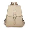 Mochila para Mujer 2025 Nuevo Estilo Coreano Moderna Antirrobo Viaje Mochila Pequeña Gama Alta Multiusos Ligera Bolso Escolar