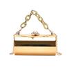Bolso acrílico de moda transfronterizo para mujer 2024 nuevo bolso cilíndrico tipo caja brillante nicho hombro bandolera bolso para lápiz labial
