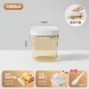 Lata Hermética a Prueba de Insectos para Almacenamiento de Granos y Cereales Caja de Almacenamiento Frasco de Almacenamiento Grado Alimenticio para Frijoles Té Granos Azúcar Blanco Leche en Polvo Lata