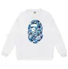 Sudadera con Capucha de Manga Larga Estampado de Camuflaje con Letras, Holgada, Cuello Redondo, Moda Otoño e Invierno, Nueva para Hombre y Mujer