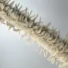 Tiras de Penas de Avestruz Sintéticas Decoração de Punho de Roupa Material para Fantasia de Performance Barra de Saia Renda Grande Acessórios de Vestuário Em Estoque Atacado