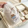 Bolsa para sapatos, bolsa de armazenamento de sapatos, bolsa de embalagem para bagagem de viagem, bolsa com cordão à prova de poeira e umidade, capa de sapato, essencial para viagem