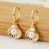 Pendientes de Concha de Perla Estilo Nuevo Océano Transfronterizo Diseño de Moda Personalizado Pendientes Ins Pendientes Elegantes de Gama Alta