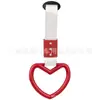 Venta caliente transfronteriza pulsera de hilo para coche anillo de tracción manual en forma de corazón de amor cinturón de remolque de pasta para barra delantera y trasera de coche universal