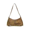 Bolso de mano transfronterizo de moda estilo coreano, bolso de mujer, nueva colección otoño 2026, bolso de hombro patchwork de color liso, bolso de axila para el día a día