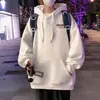 Moletom com Estampa de Letras Outono 2026 para Homens e Mulheres, Estilo Hip-Hop Americano, Moletom Casual Fashion Composto de Algodão Chinês