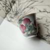 Yishu Palabras de Té Retro Taza de Té Shoutao Taza Individual Cerámica Taza de Té Antigua Taza Maestra Juego de Té Kung Fu Taza de Té Personal