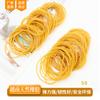 Fabricantes banda de goma de 50 mm Vietnam banda de goma de alta elasticidad banda de piel de vaca venta al por mayor anillo de goma amarillo funda