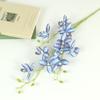 Simulación Orquídea Gorrión de 3 Ramas Orquídea Mariposa Boda Decoración Floral para Boda Cymbidium Suave Falanopsis Paloma