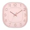 Reloj de Pared Cuadrado Moderno Creativo de 12 Pulgadas (30 cm) para el Hogar, Sala de Estar Cuadrada, Reloj Digital 3D para Dormitorio, Silencioso