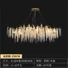 Iluminação de luxo pós-moderna para sala de estar lustre de cristal designer luz de luxo luxo de ponta elegante europeu francês lâmpada de cristal