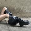 Botas Empilhadas Oversized Estilo Garota Popular Deslumbrantemente Bonitas com Solas Grossas e Comprimento Acima do Joelho para Mulheres, Novo Modelo Outono 2026 Botas Longas de Equitação para Mulheres