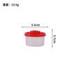 Agitador de Plástico Transfronterizo para Condimentos Botella de Condimento para Cocina Botella de Condimento para Salsa de Soja Vinagre Caja de Condimentos Sellada a Prueba de Humedad