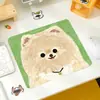 Alfombrilla de ratón de perro lindo tamaño pequeño Alfombrilla para mesa de computadora Alfombrilla de juego Borde antideslizante Bloqueo de borde Engrosada Alfombrilla de mesa para cibercafé E-sports