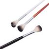 Pincel de Sombras de Ojos de Lana Flammel Vimi Tinte Sombra de Nariz Pincel de Alto Brillo Pincel de Maquillaje Multifuncional Mango Único de Madera Pelo Animal Blanco