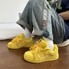 2026 Novo Modelo Tênis Casual Nicho Unissex Casal Tendência Estilo Coreano Ins Estilo de Rua Tênis Color Block Retrô para Mulheres