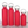 Copo Térmico Estilo Americano Grande Calibre Transfronteiriço Grande Capacidade Aço Inoxidável 304 Garrafa de Água Esportiva Para Uso Externo Ciclismo Montanhismo Água