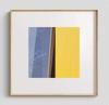 Arte de Nicho Bloque de Color Abstracto Pequeño Fresco Pintura Decorativa para Sala de Estar Arquitectura Naranja Comedor Dormitorio Mural Cuadrado Simple