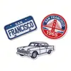 Patches de Tecido Bordados com Logo Personalizado, Patches Bordados para Moletons e Jeans, Patches Autoadesivos para Passar a Ferro DIY, Etiquetas Laváveis Personalizadas