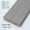 Pegatina de Pared Rodapié de Madera Maciza Pura de 7 cm en Color Madera para Uso Doméstico, Rodapié de Madera Maciza Autoadhesivo