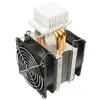 Kit de aire acondicionado/minirefrigerador para mascotas DIY con enfriador electrónico semiconductor, mini sistema de refrigeración de 12V