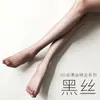Nuevas Medias [Punto 0D] Verano Ultra-Delgadas Anti-Desgarro Pantimedias Deseo Puro Negro Sedoso Medias Negras de Punto 0D