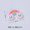 Serie Conejito Lindo Dibujos Animados Bricolaje Pegamento de Crema Funda para Teléfono Pulsera Pasador Accesorios de Resina Venta al por Mayor