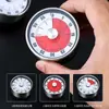 Despertador Cronômetro Contagem Regressiva Gerenciamento de Tempo de Cozimento Temporizador Magnético Despertador Doméstico de Cozinha Aço Inoxidável Estudante