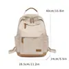 Mochila de estilo Mori de gran capacidad de color sólido para mujer, bolso de mano para el trabajo, mochila para mujer, bolso de hombro, mochila de viaje