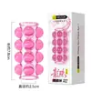 Manga de Retención de Semen Secret Love Dragon Ball con Bolas Grandes Salientes para Hombres, Anillo de Retraso Físico, Manga de Cristal, Juguetes Sexuales para Adultos