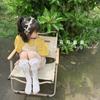 Meias infantis primavera e verão laço meias princesa Lolita verão vazadas respiráveis meias-calças