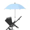 Sombrilla Parasol para Cochecito de Bebé con Recubrimiento Negro para Proteger Contra los Rayos UV, Sombrilla para Cochecito de Bebé, Sombrilla Solar, Sombrilla de Protección Solar, Sombrilla para la Lluvia, Se Puede Imprimir con Logo