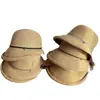 Chapéu de Pescador Estilo Hepburn com Linha de Cor Contrastante e Aba Enrolada para Mulheres Verão Versátil Casual Chapéu de Palha com Proteção Solar Chapéu Bacia para Uso Externo Tendência