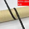 Adorno Trenzado Hilo Dorado y Plateado Estilo Chanel 0.6cm para Ropa, Arte en Tela, Fundas de Almohada, Cheongsam, Encaje para Ropa, Ropa de Muñeca, Escote DIY