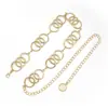 Cadena de Cintura al por Mayor Transfronteriza Estilo Europeo y Americano para Mujer, Joyería de Moda, Cadena Corporal Versátil, Nuevo Diseño Metálico Personalizado