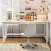 Escritorio simple, mesa de computadora, escritorio de escritorio para uso doméstico, dormitorio, escritorio de estudiante para escribir, banco de trabajo, escritorio rectangular de oficina, mesa pequeña