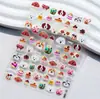 Pegatinas para Uñas Nuevas y de Moda Estilo Ins al por Mayor Línea Artística de Perro Venta Caliente Serie de Animales Lindos Japoneses Decoraciones