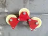 6x Sistema de Polia Economizador de Mão Puxador de Cabo Puxador Manual de Objeto Pesado Suporte de Objeto Pesado Rolo Pesado Tipo Universal