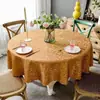 Tecido de toalha de mesa redonda grande para hotel toalha de mesa quadrada redonda de restaurante hotel casa mesa quadrada toalha de mesa de casamento estilo europeu