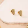 Fabricantes diretos brincos retangulares acessórios para joias diy brincos geométricos banhados a prata 925