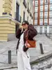 2025Za Estilo Europeu e Americano Transfronteiriço Aliexpress Jaqueta Acolchoada Popular de Inverno Feminina